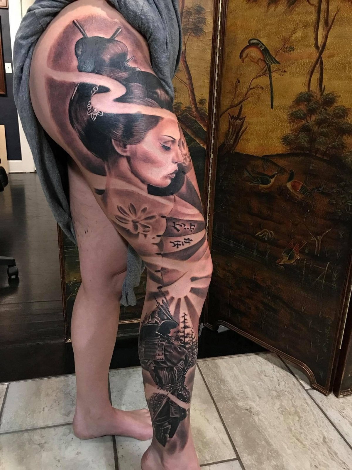 Tattoo work by Jerry Pipkins