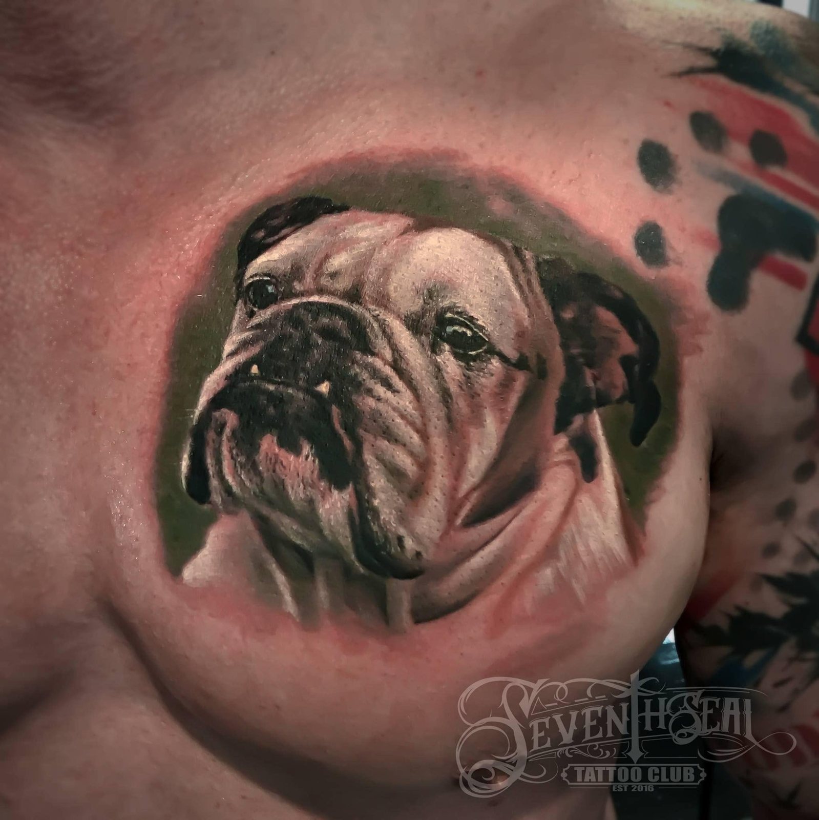 Tattoo work by Jerry Pipkins