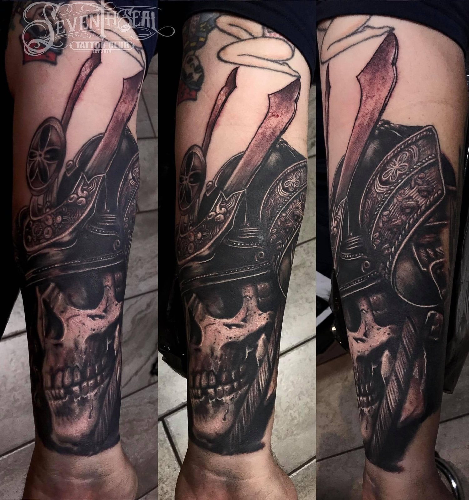 Tattoo work by Jerry Pipkins