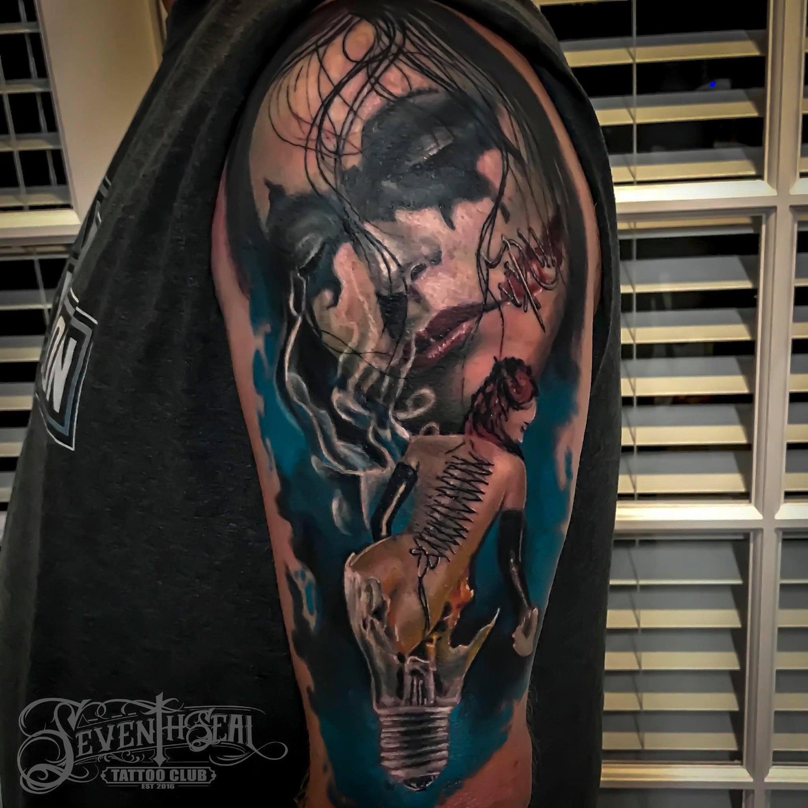 Tattoo work by Jerry Pipkins