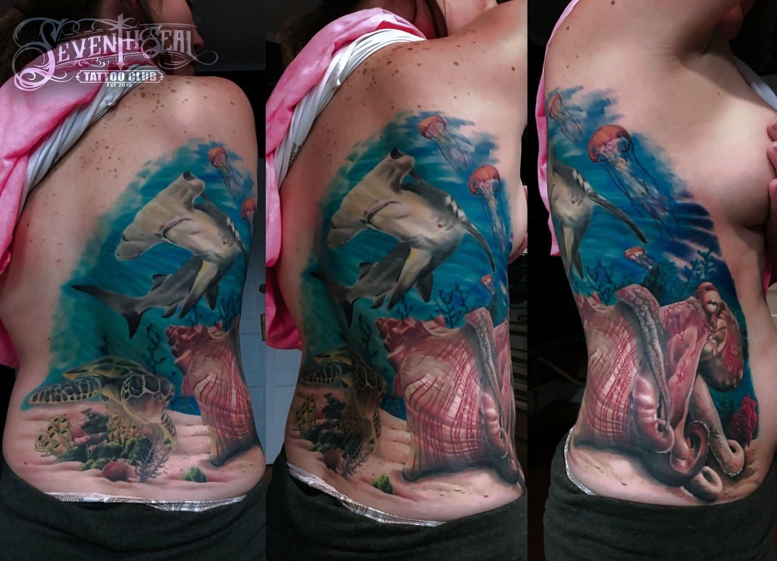 Tattoo work by Jerry Pipkins