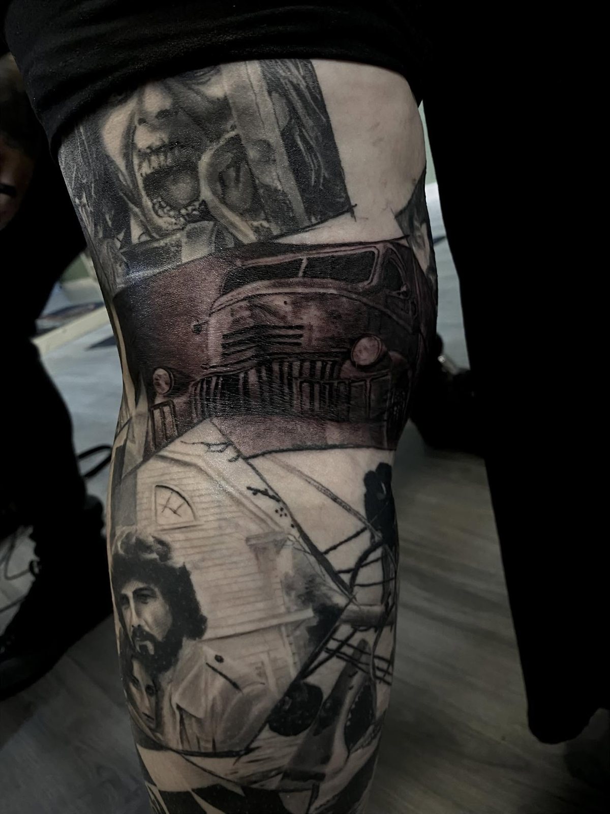 Tattoo work by Jerry Pipkins