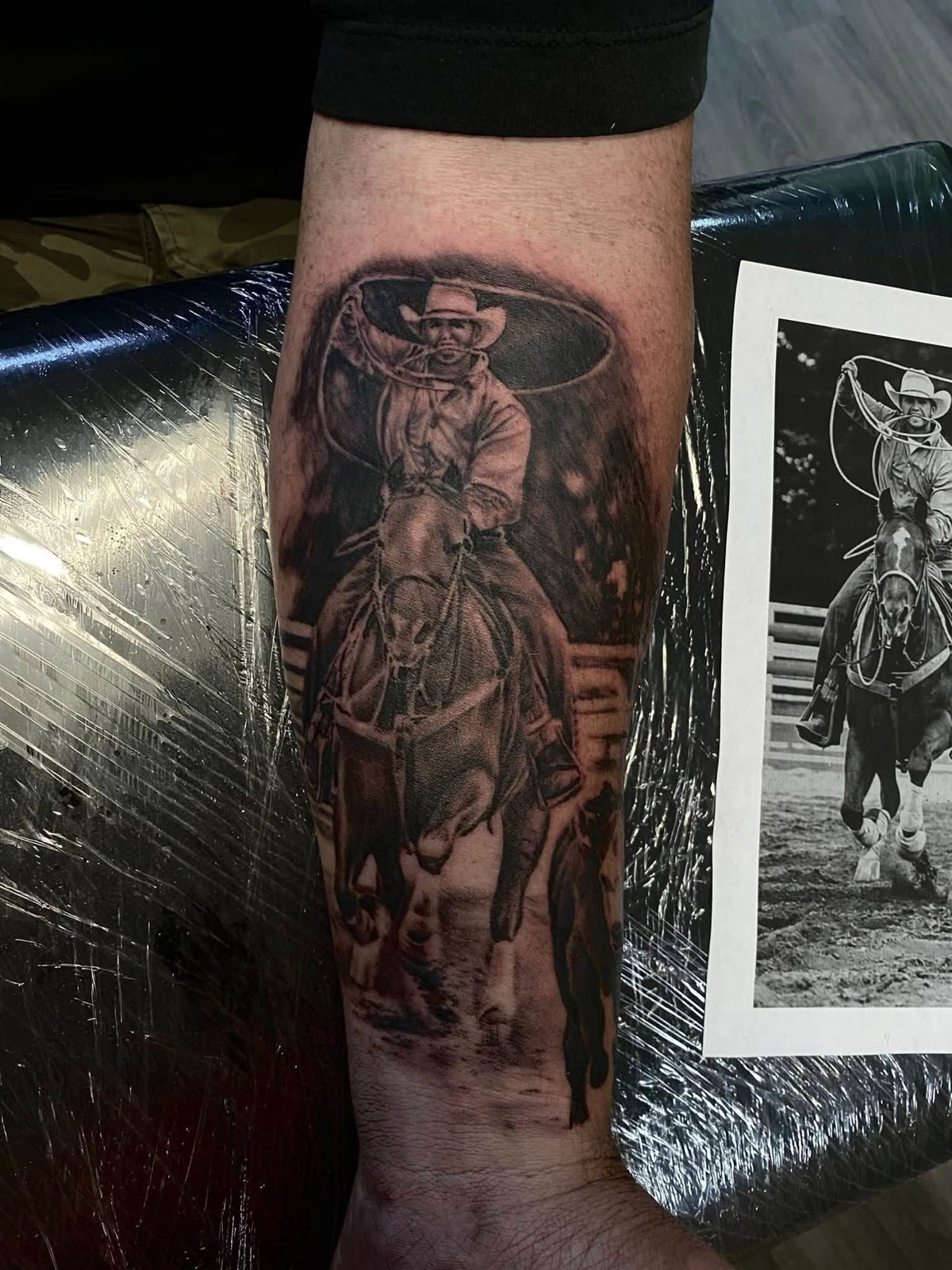 Tattoo work by Jerry Pipkins